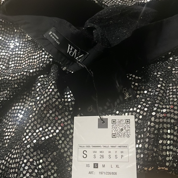 Zara Sparkly wrap skort - Picture 7 of 7